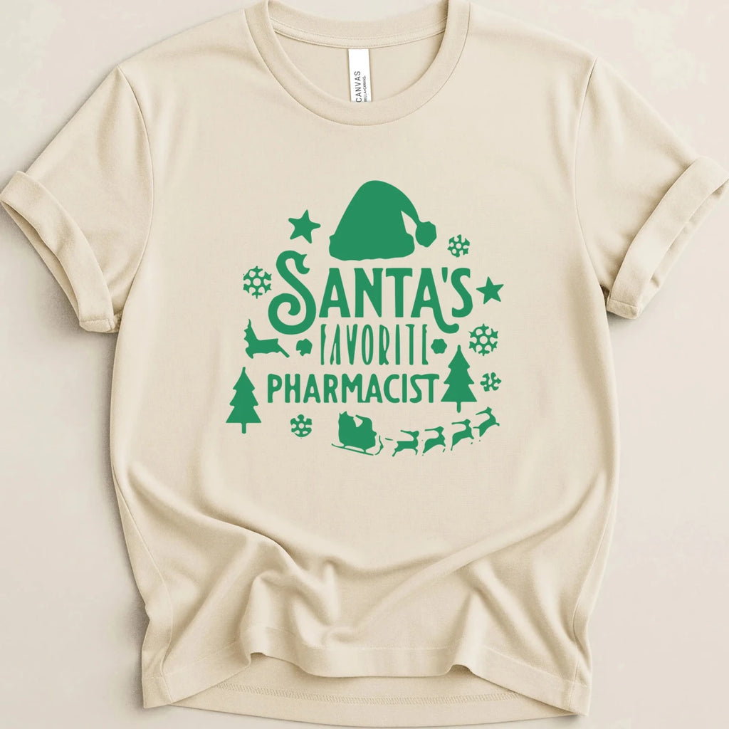 Santa’s Favorite Pharmacist v4 Tee - Adverse Reactions