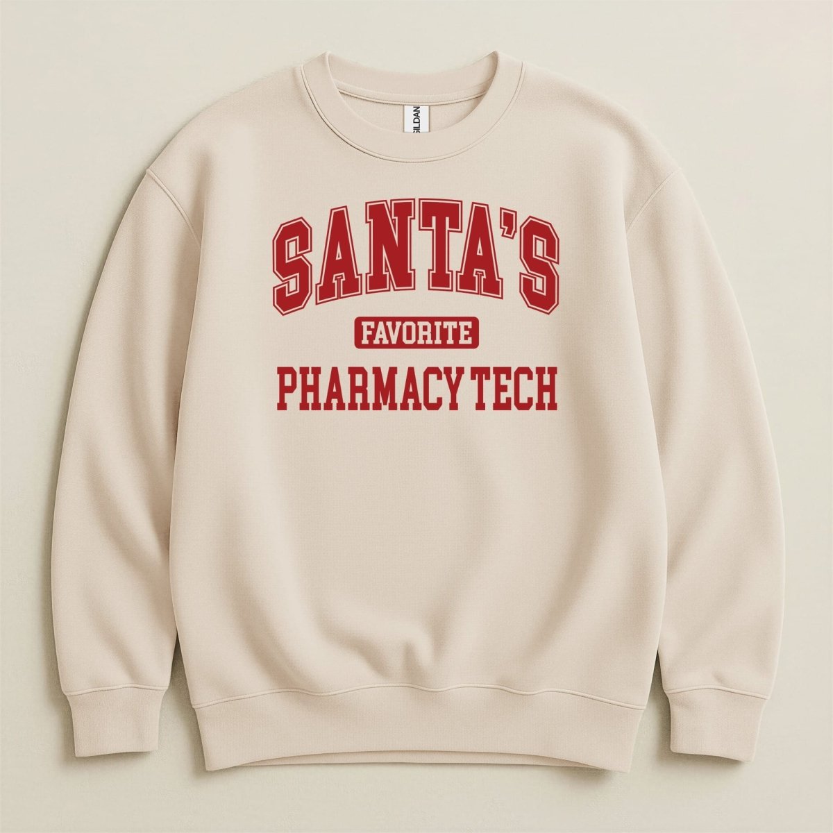 Santa's Favorite Pharmacy Tech Sweatshirt & Hoodie v2 - Adverse Reactions