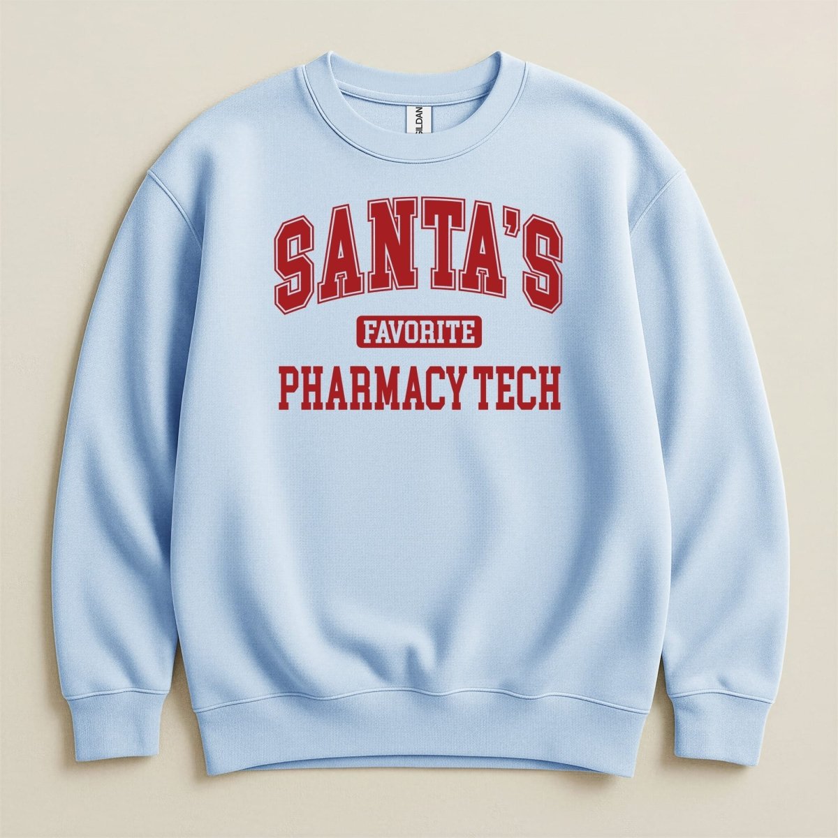 Santa's Favorite Pharmacy Tech Sweatshirt & Hoodie v2 - Adverse Reactions