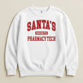 Santa's Favorite Pharmacy Tech Sweatshirt & Hoodie v2 - Adverse Reactions