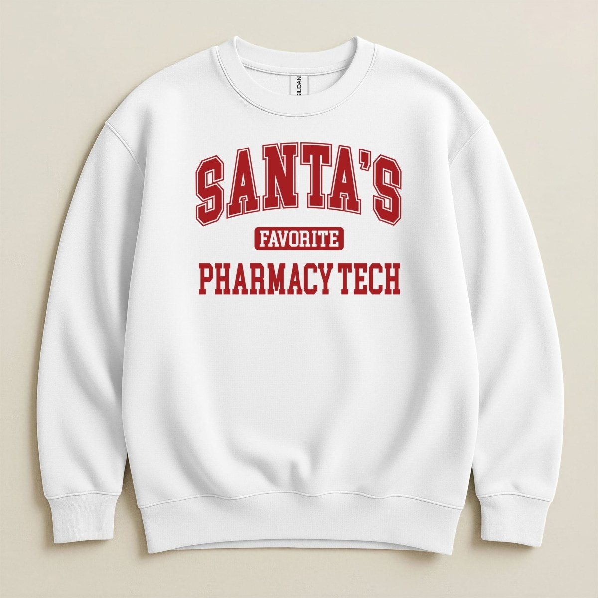 Santa's Favorite Pharmacy Tech Sweatshirt & Hoodie v2 - Adverse Reactions