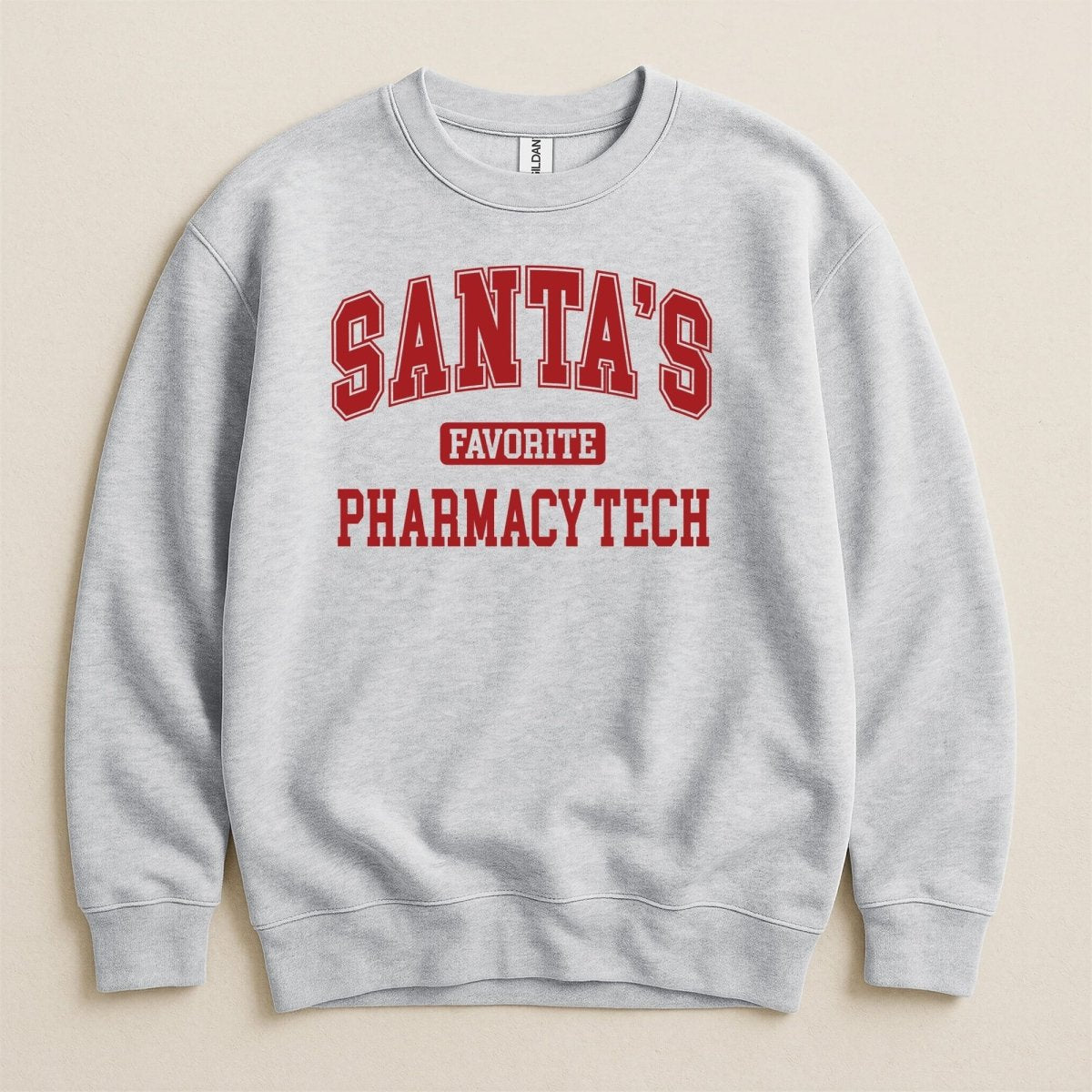 Santa's Favorite Pharmacy Tech Sweatshirt & Hoodie v2 - Adverse Reactions