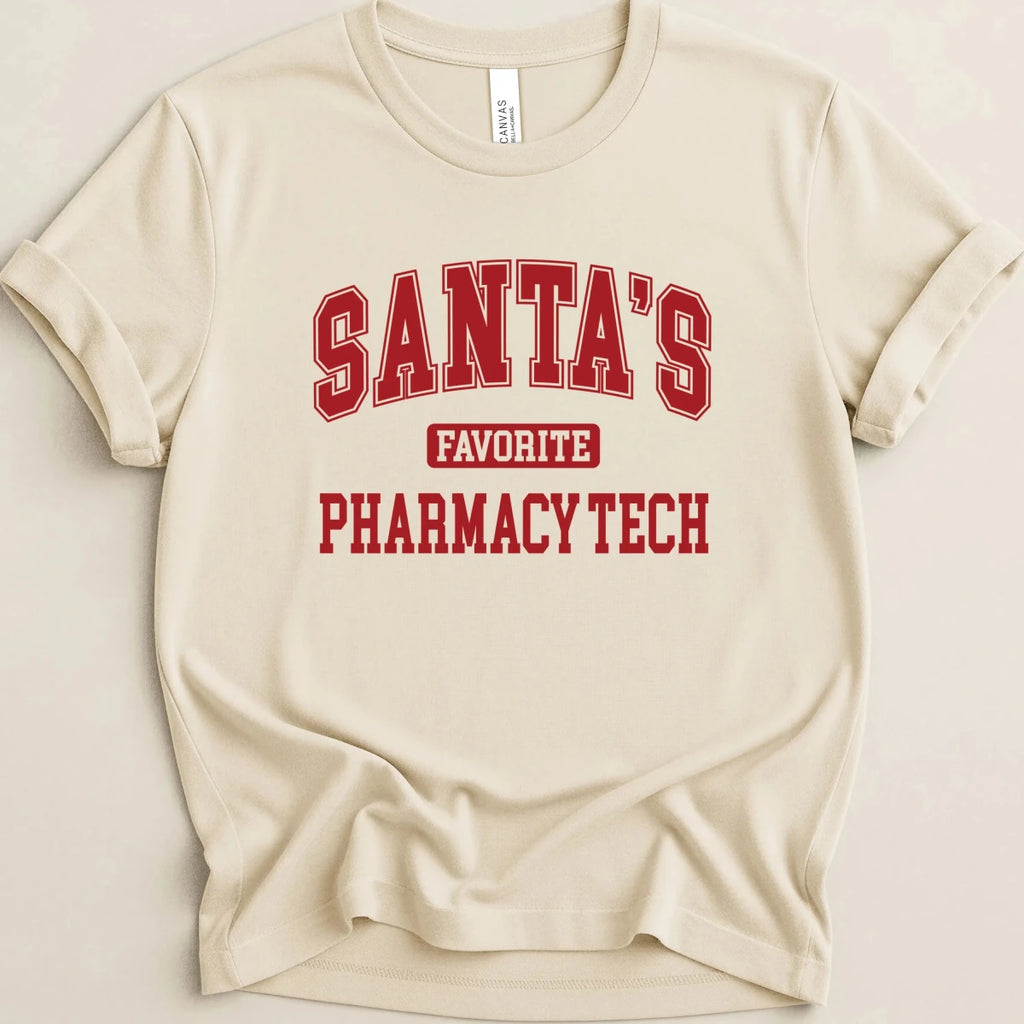 Santa’s Favorite Pharmacy Tech Tee v1 - Adverse Reactions