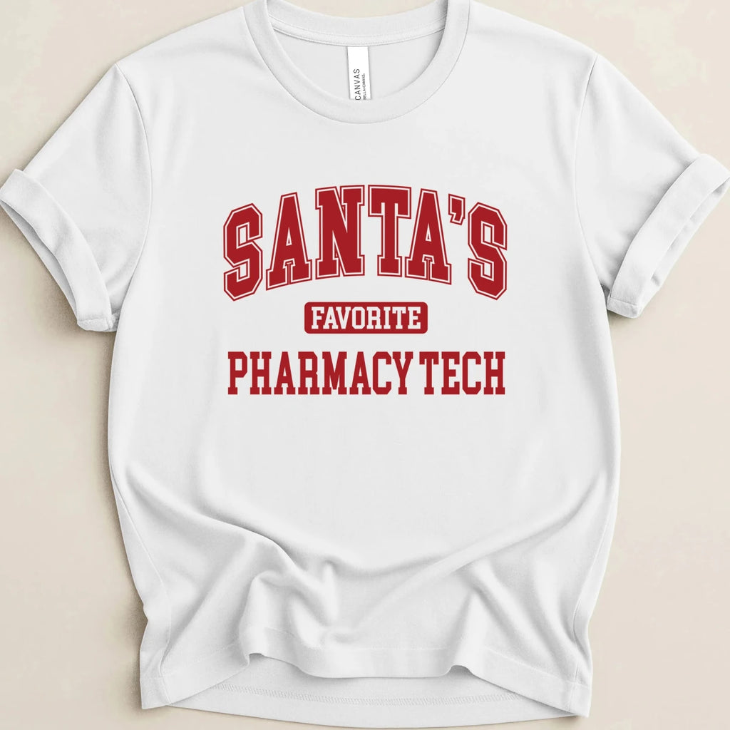 Santa’s Favorite Pharmacy Tech Tee v1 - Adverse Reactions