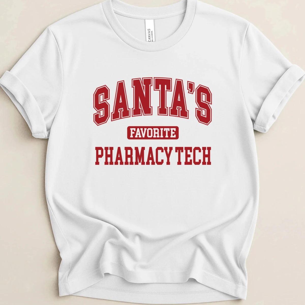 Santa’s Favorite Pharmacy Tech Tee v1 - Adverse Reactions
