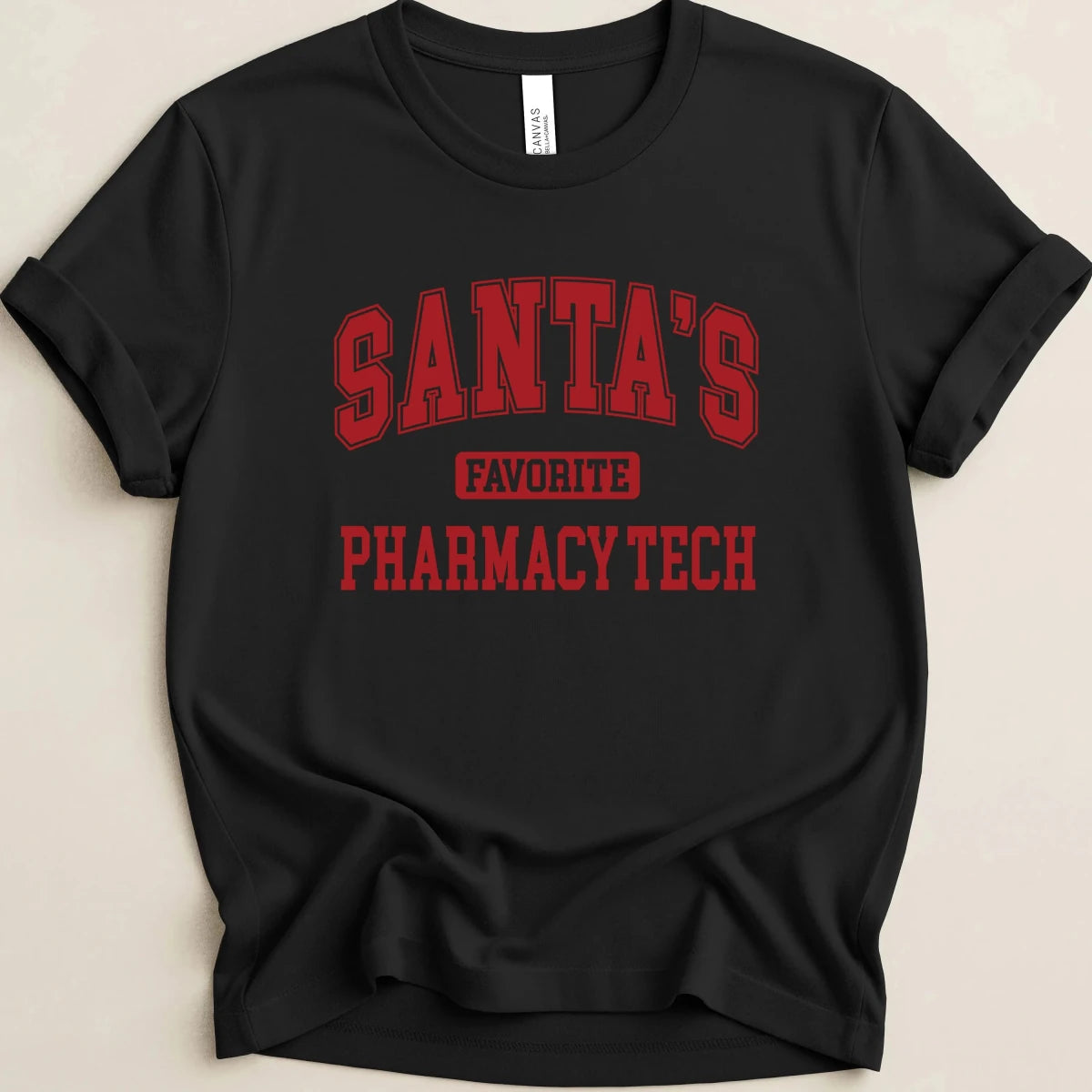 Santa’s Favorite Pharmacy Tech Tee v1 - Adverse Reactions