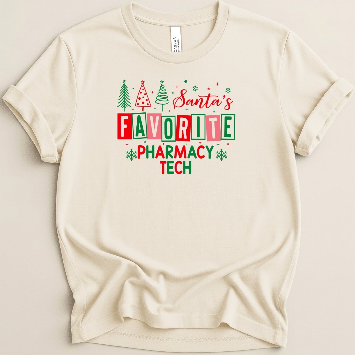 Santa’s Favorite Pharmacy Tech Tee v2 - Adverse Reactions