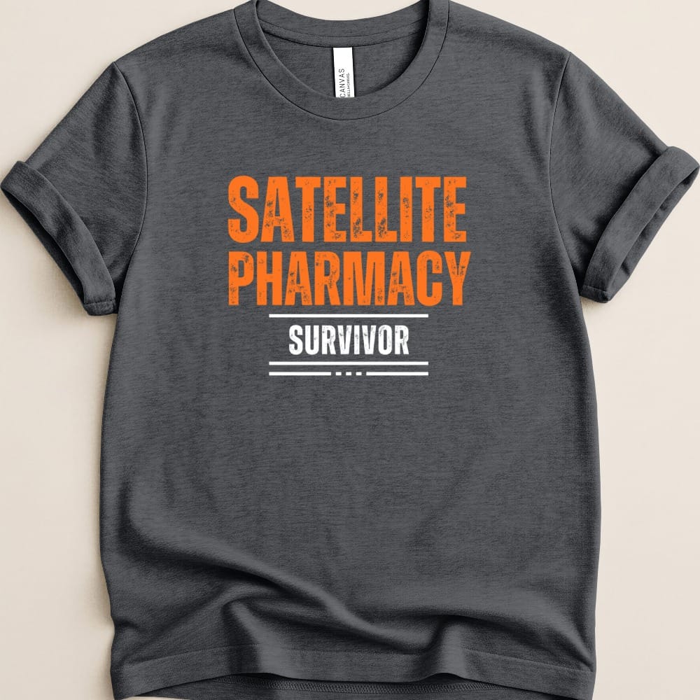 Satellite Pharmacy Survivor Tee - Adverse Reactions