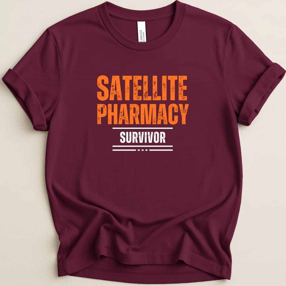 Satellite Pharmacy Survivor Tee - Adverse Reactions