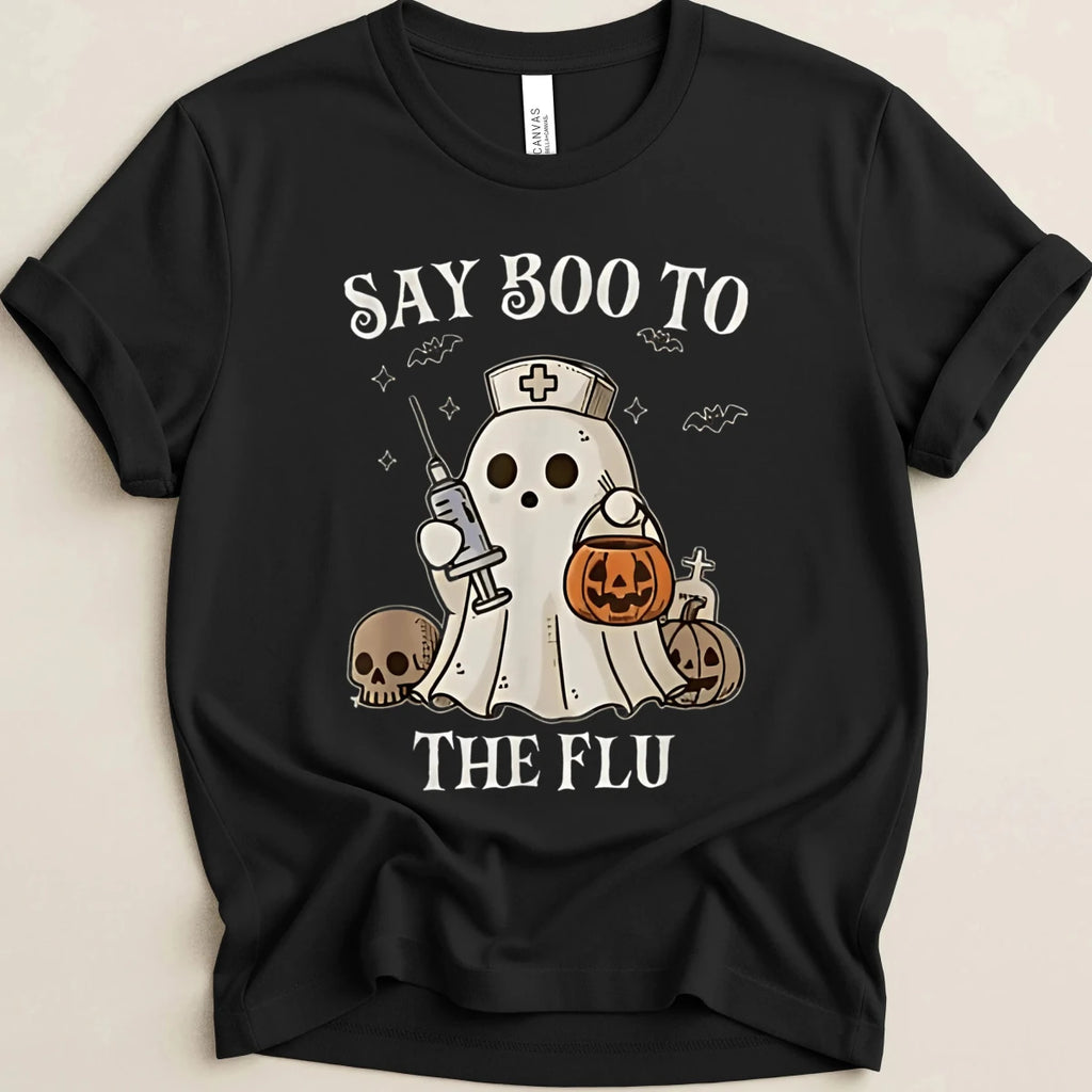 Say Boo to the Flu Tee - Adverse Reactions