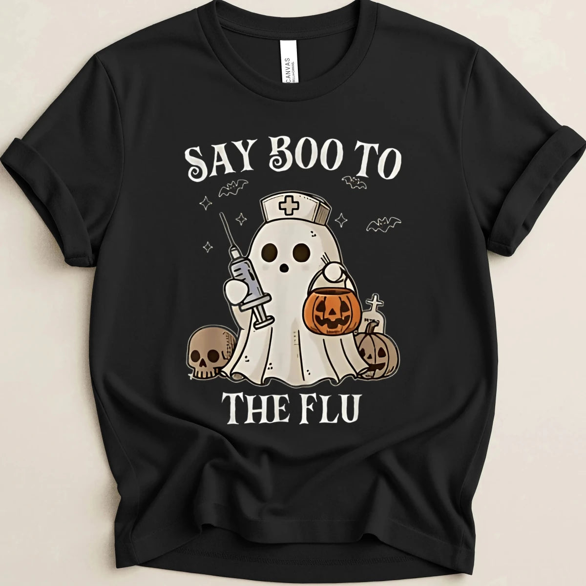 Say Boo to the Flu Tee - Adverse Reactions