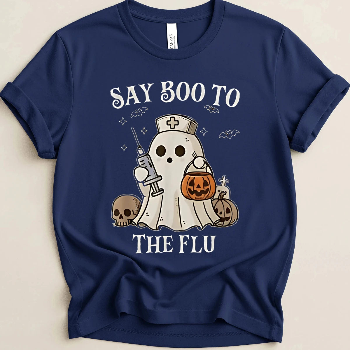 Say Boo to the Flu Tee - Adverse Reactions