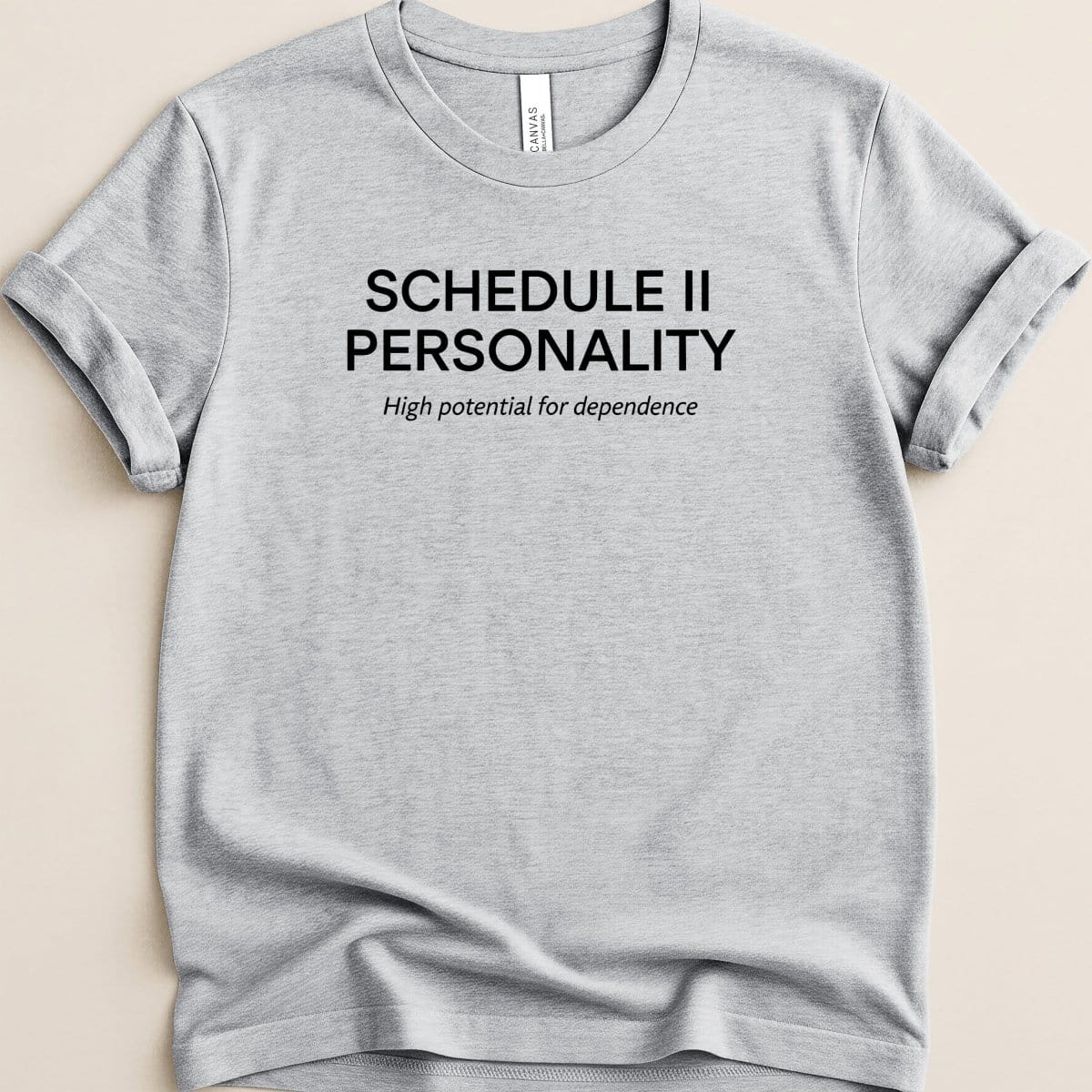 Schedule II Personality Tee - Adverse Reactions