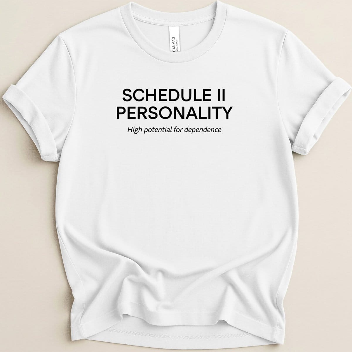 Schedule II Personality Tee - Adverse Reactions