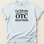 Silently Judging Your OTC Selections Tee - Adverse Reactions