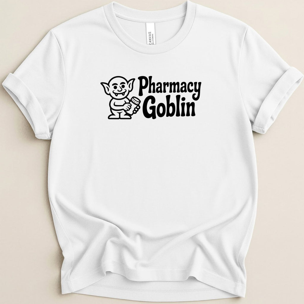Spooky Pharmacy Goblin v2 Tee - Adverse Reactions