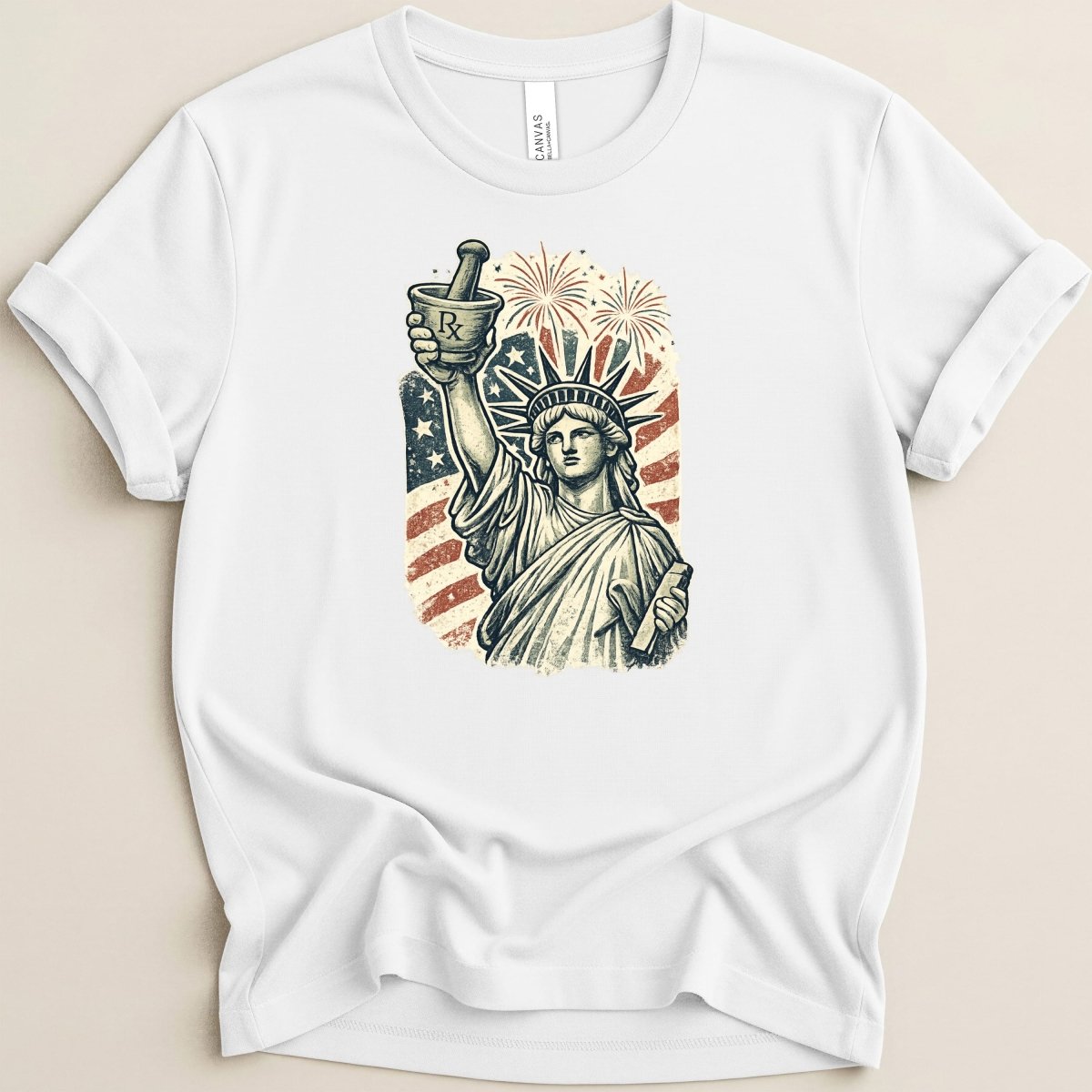 Statue of Liberty Pharmacy Tee - Adverse Reactions