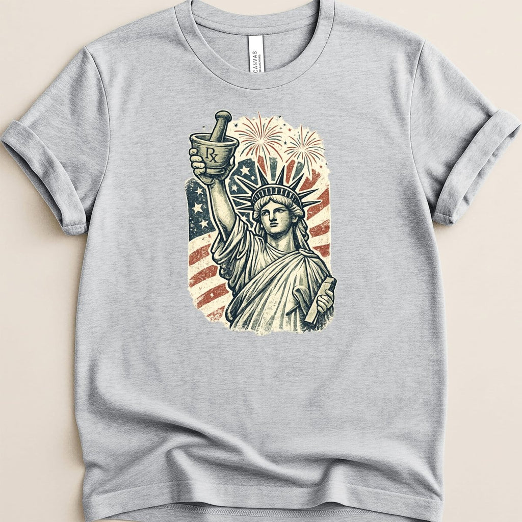 Statue of Liberty Pharmacy Tee - Adverse Reactions