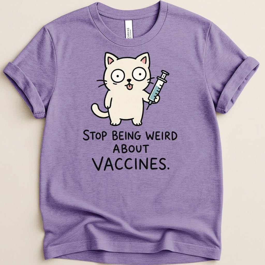 Stop Being Weird Cat Tee - Adverse Reactions