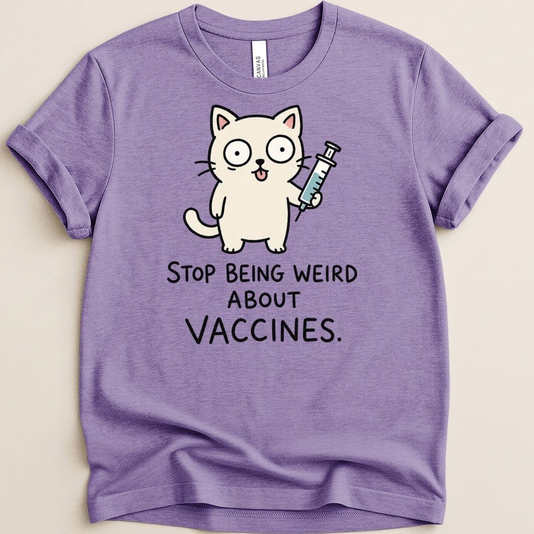 Stop Being Weird Cat Tee - Adverse Reactions