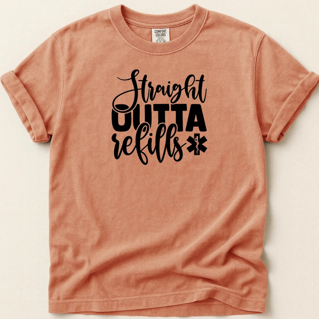 Straight Outta Refills v2 Tee - Adverse Reactions