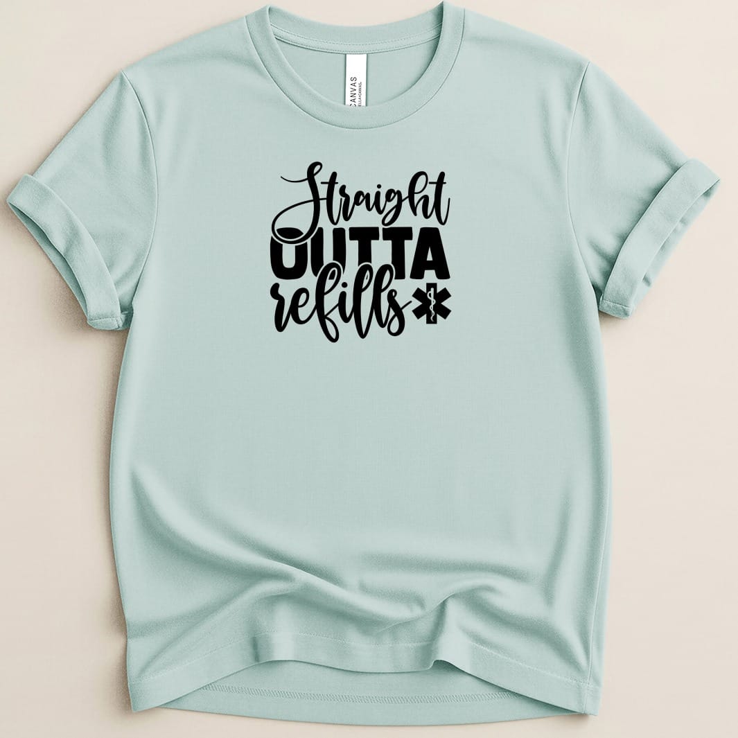 Straight Outta Refills v2 Tee - Adverse Reactions