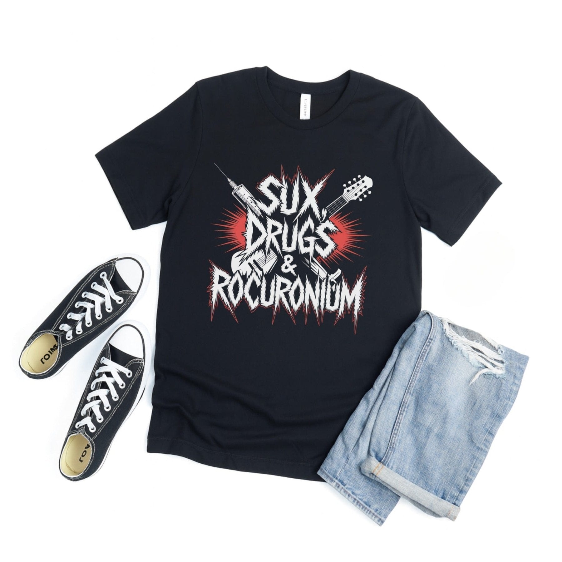 Sux, Drugs & Rocuronium Tee - Adverse Reactions