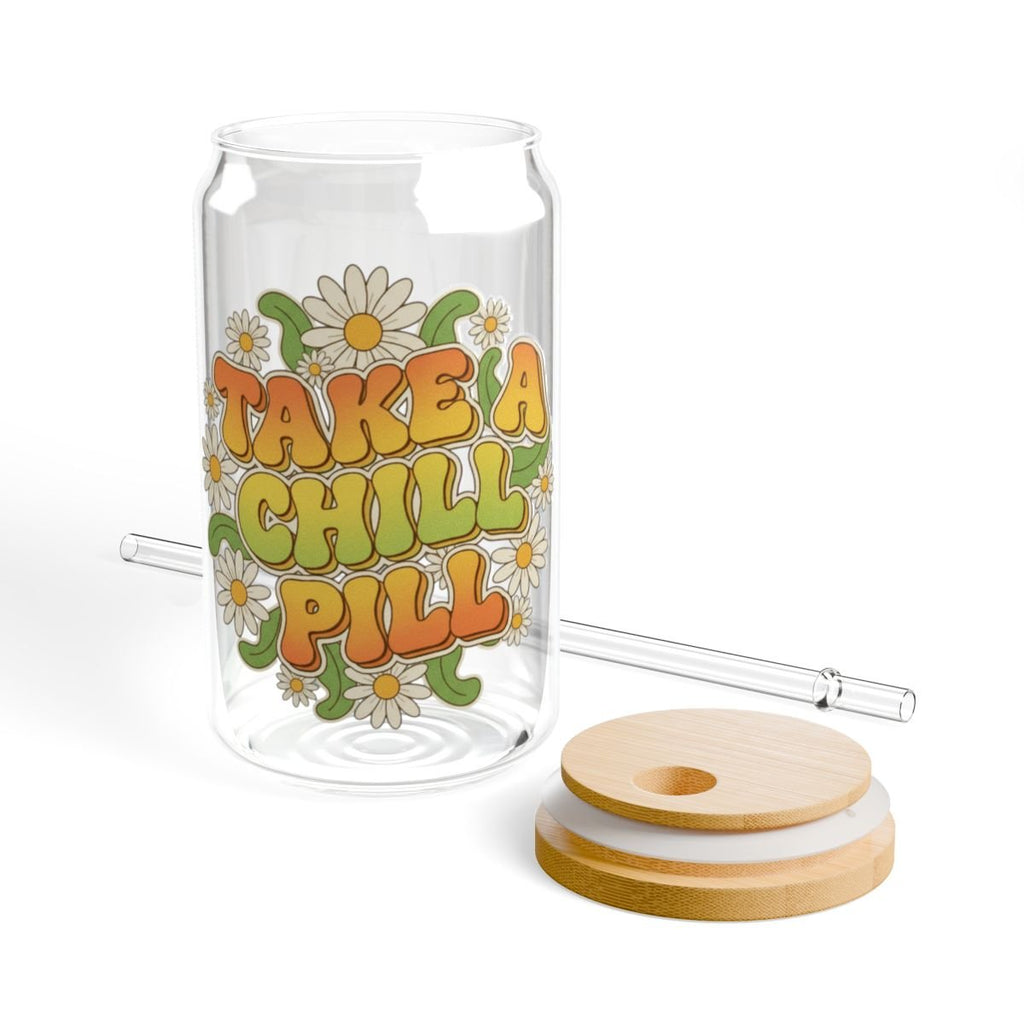 Take a Chill Pill Glass Tumbler - Adverse Reactions