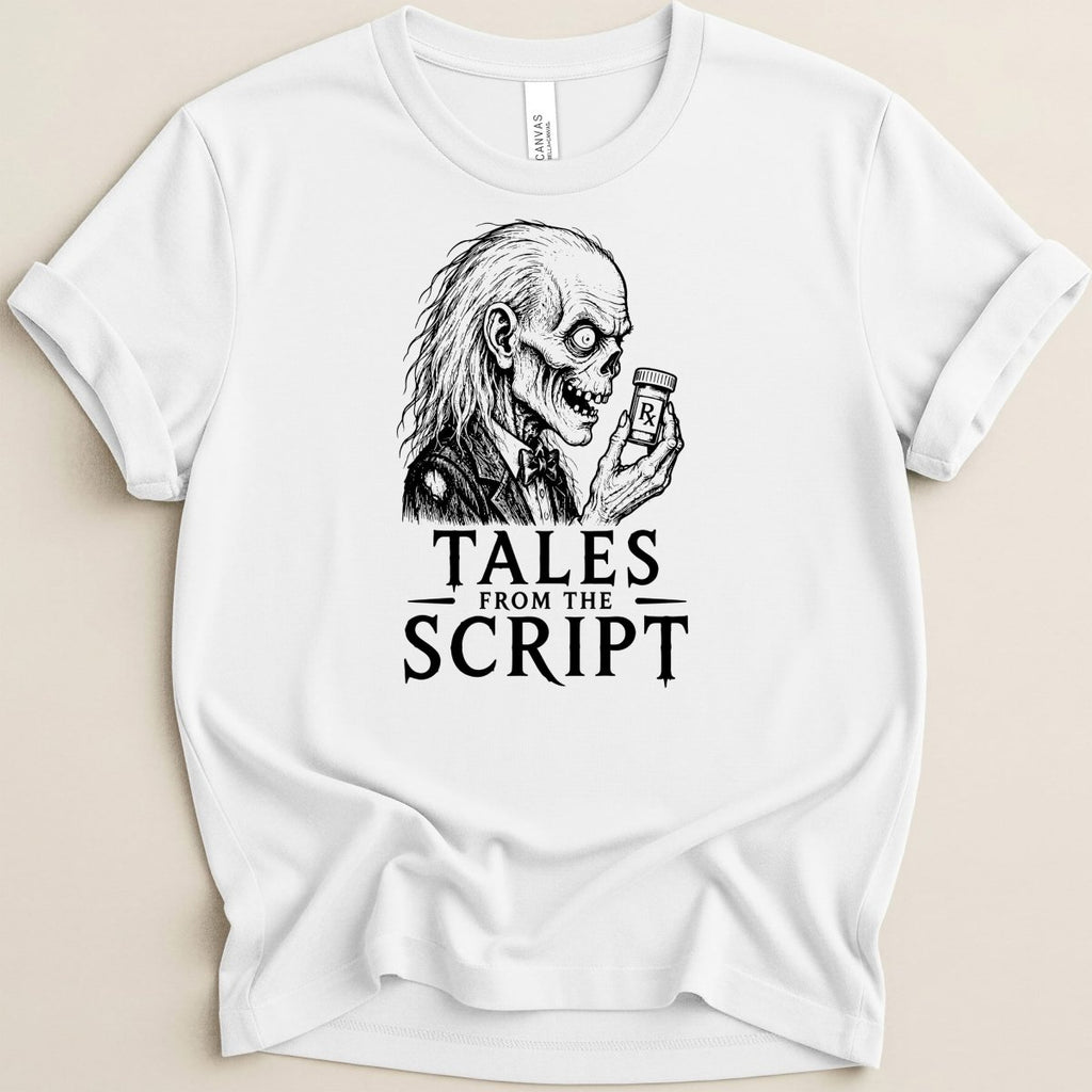 Tales from the Script v2 Tee - Adverse Reactions