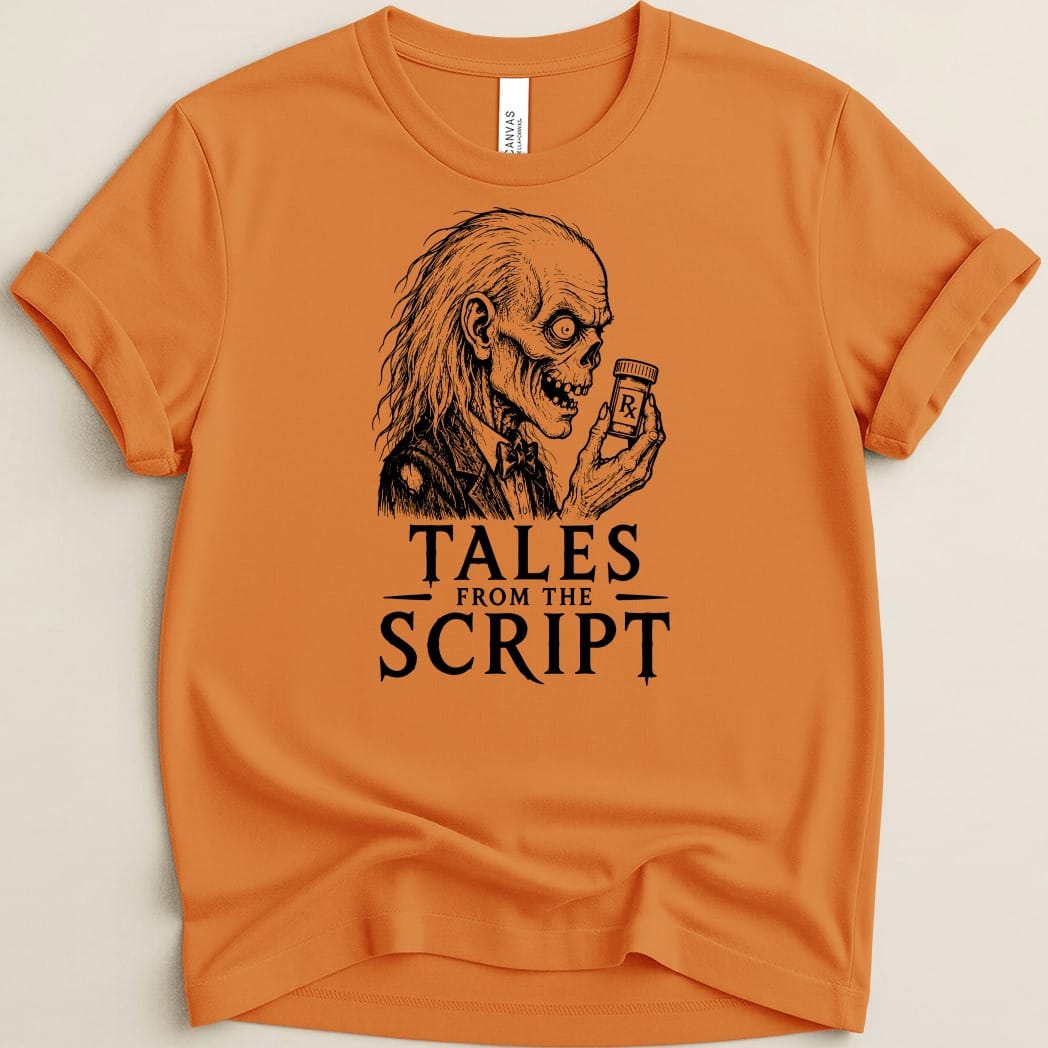 Tales from the Script v2 Tee - Adverse Reactions