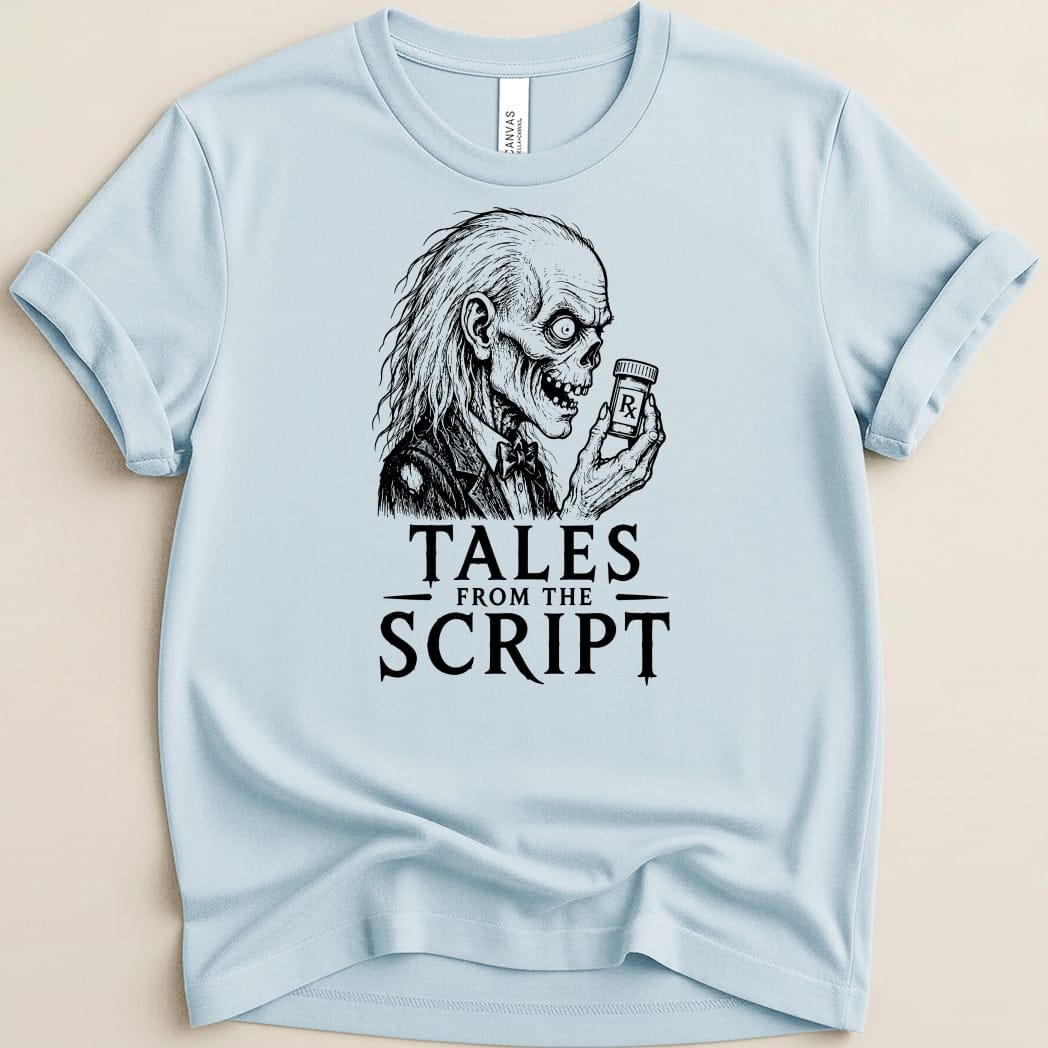 Tales from the Script v2 Tee - Adverse Reactions
