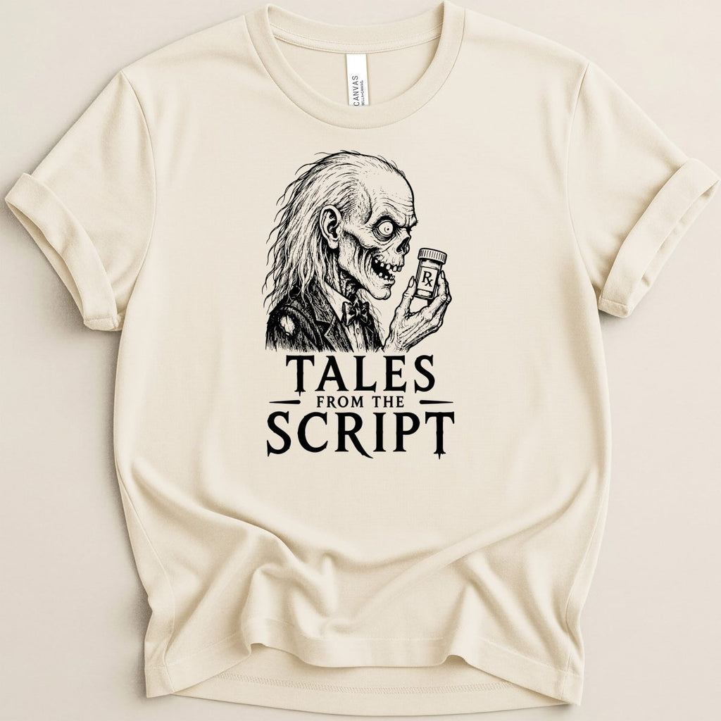 Tales from the Script v2 Tee - Adverse Reactions