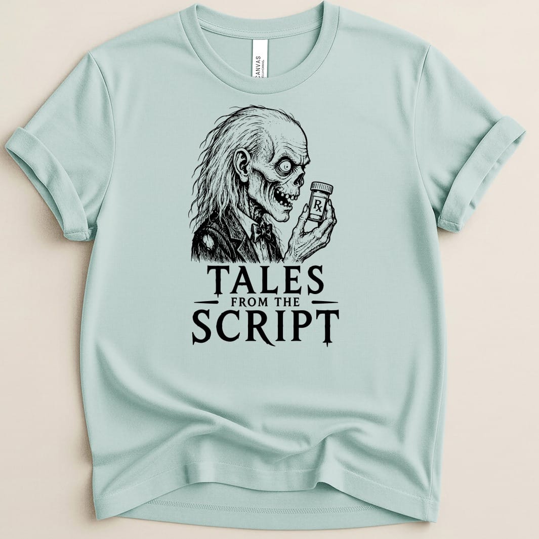 Tales from the Script v2 Tee - Adverse Reactions