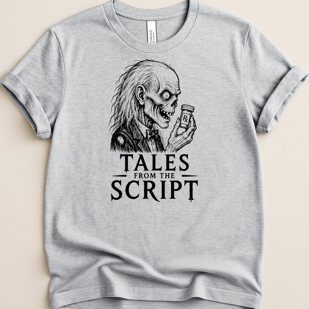 Tales from the Script v2 Tee - Adverse Reactions