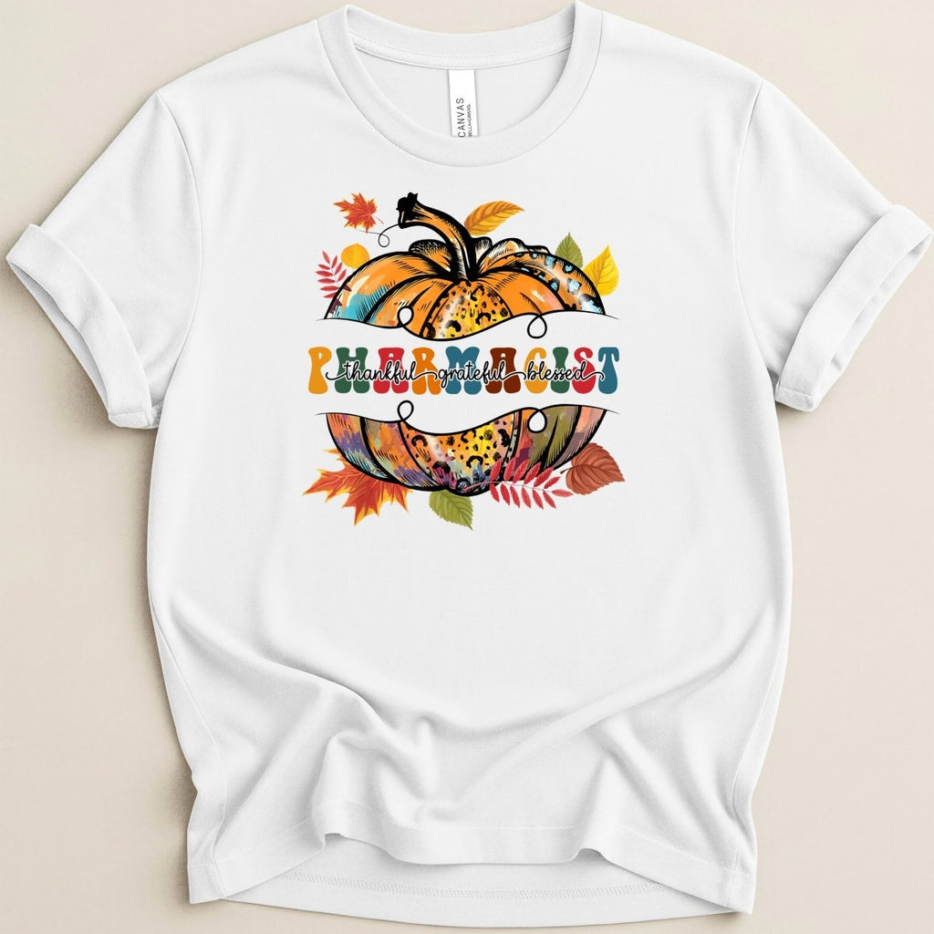 Thankful Grateful Blessed Pharmacist Tee - Adverse Reactions