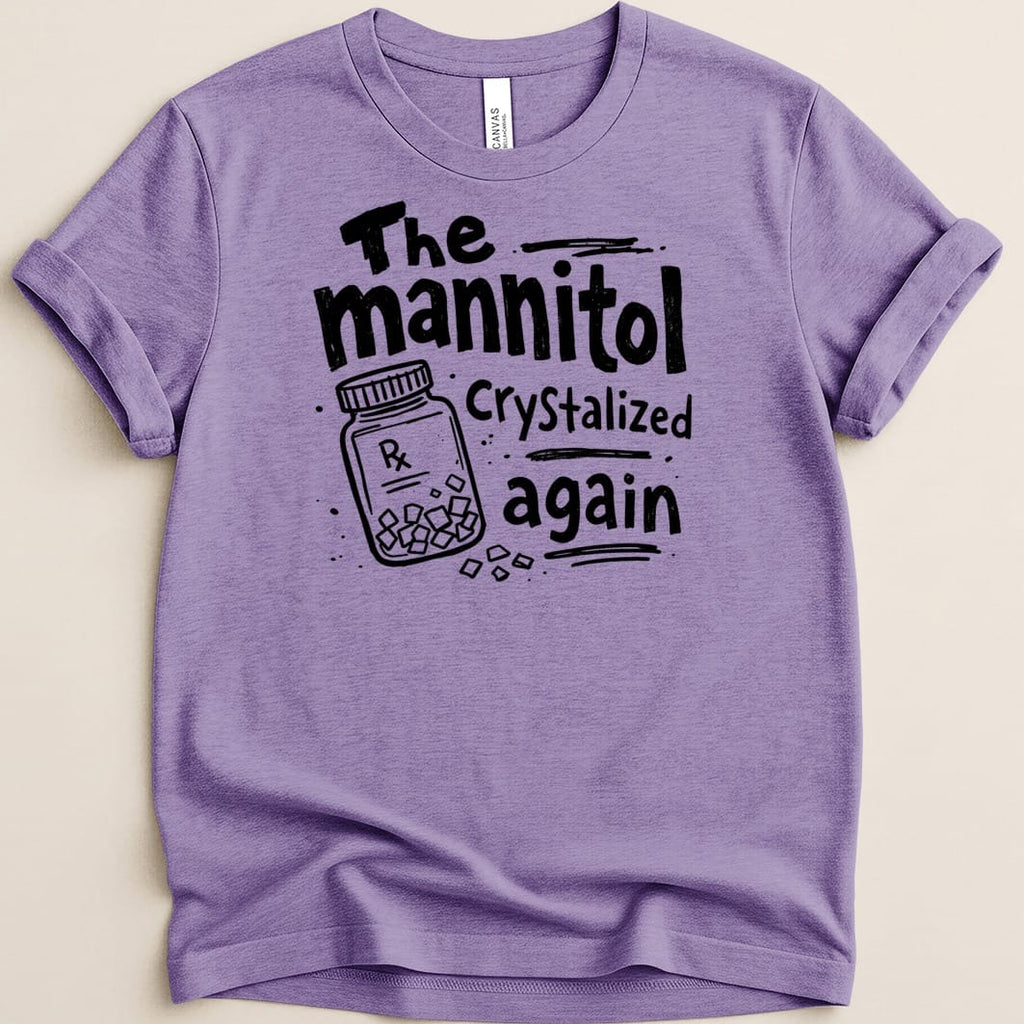 The Mannitol Crystalized, Again Tee - Adverse Reactions