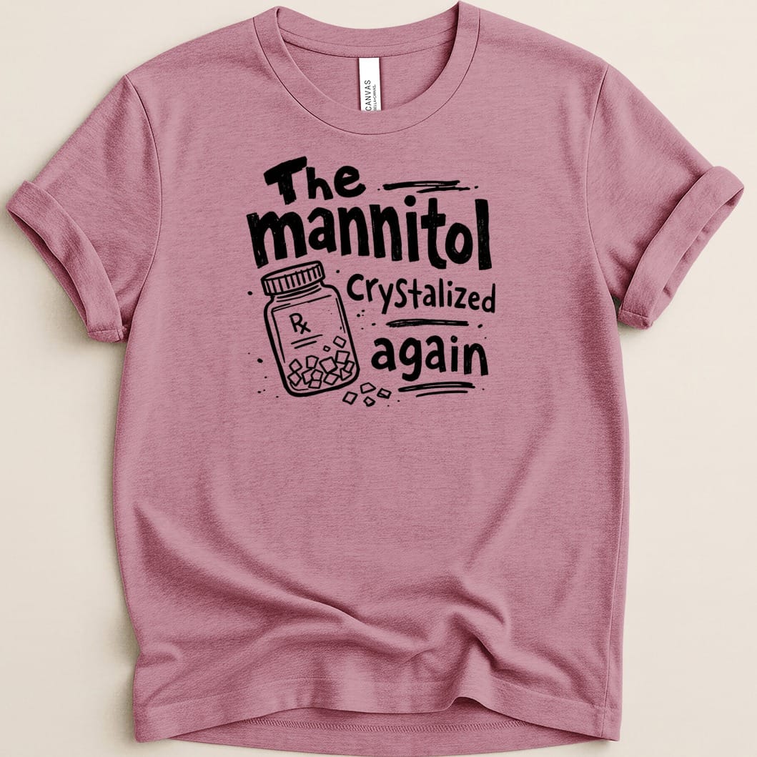The Mannitol Crystalized, Again Tee - Adverse Reactions