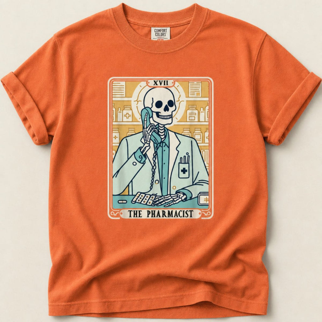 The Pharmacist Tarot Tee - Adverse Reactions