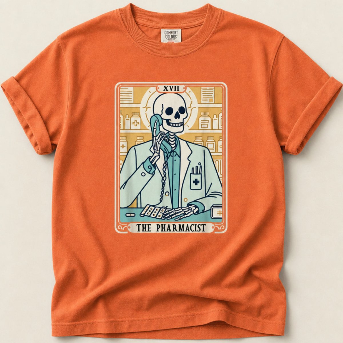 The Pharmacist Tarot Tee - Adverse Reactions