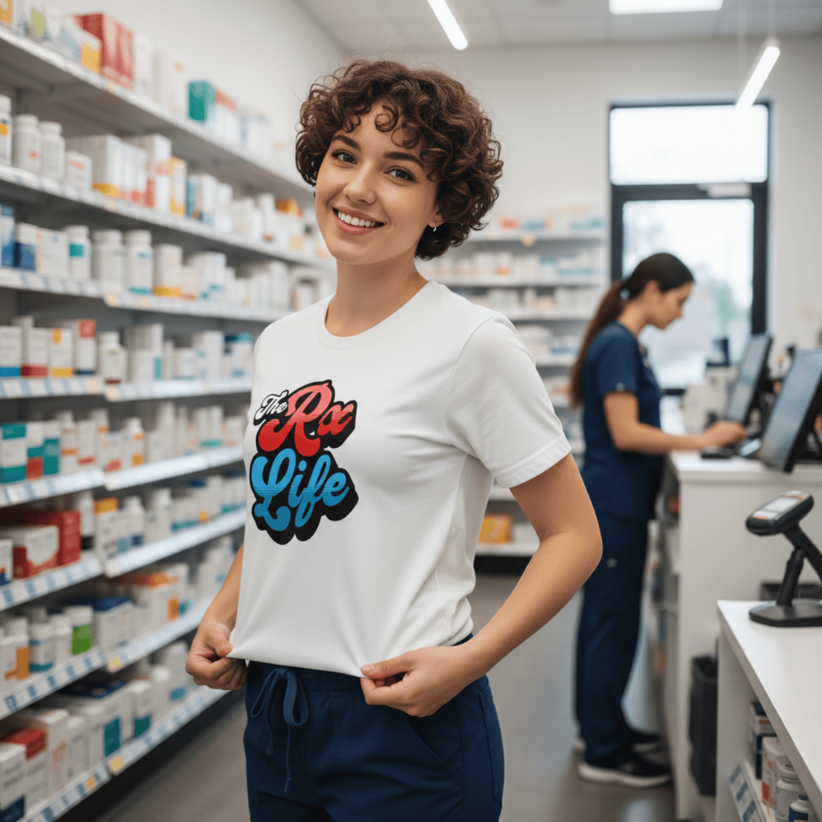The Rx Life Tee - Pharmacy Apparel for Pharmacists, Techs & Students