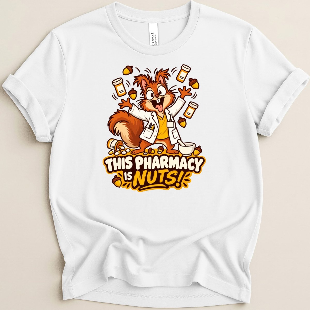 This Pharmacy is Nuts Tee - Adverse Reactions