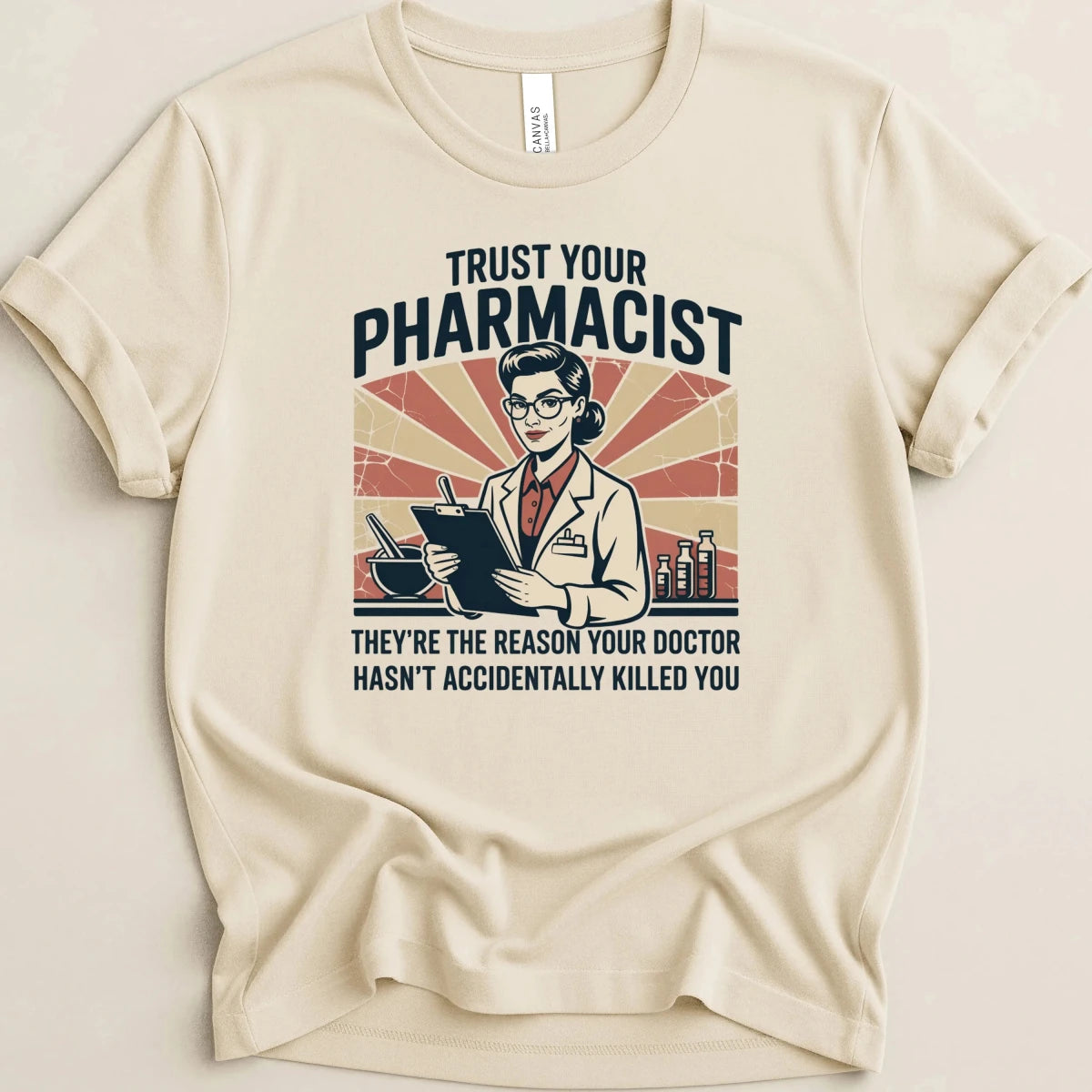 Trust Your Pharmacist Female Tee - Adverse Reactions