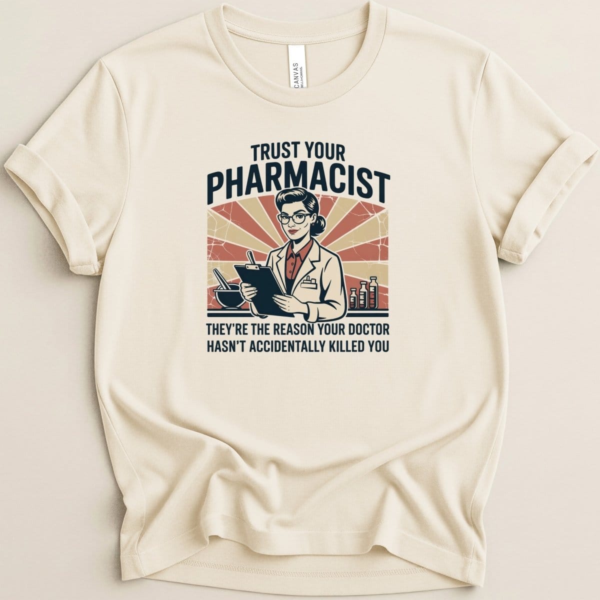 Trust Your Pharmacist Female Tee - Adverse Reactions