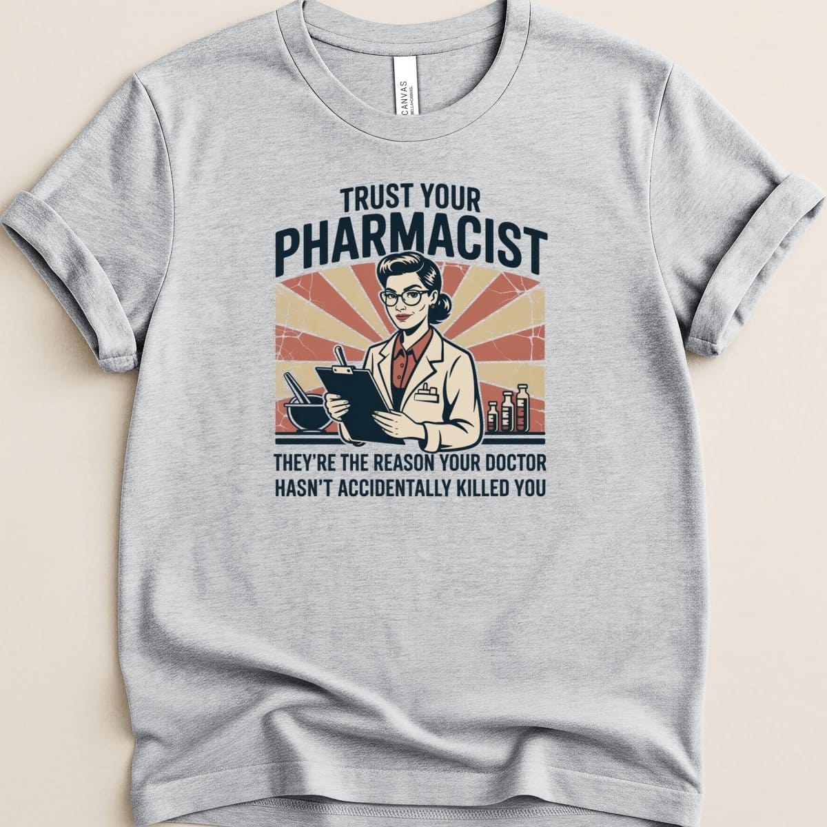 Trust Your Pharmacist Female Tee - Adverse Reactions