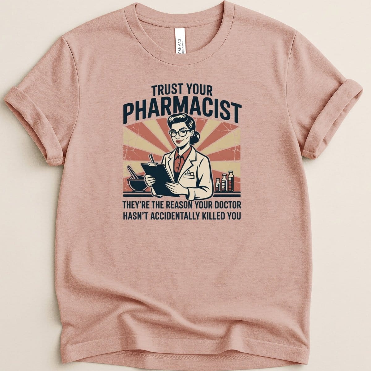 Trust Your Pharmacist Female Tee - Adverse Reactions