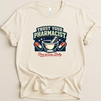 Trust Your Pharmacist Mortar & Pestle Tee - Adverse Reactions