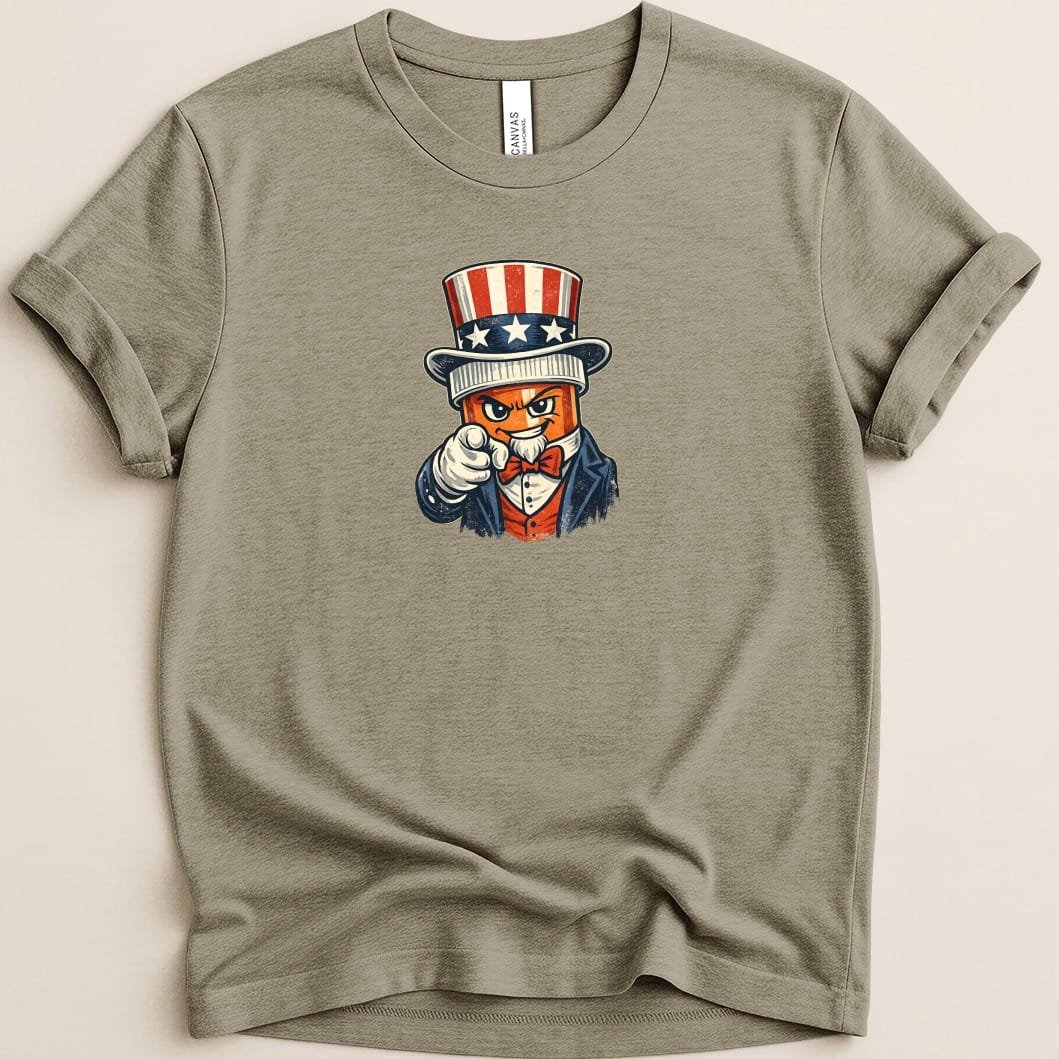 Uncle Sam Vial Tee - Adverse Reactions