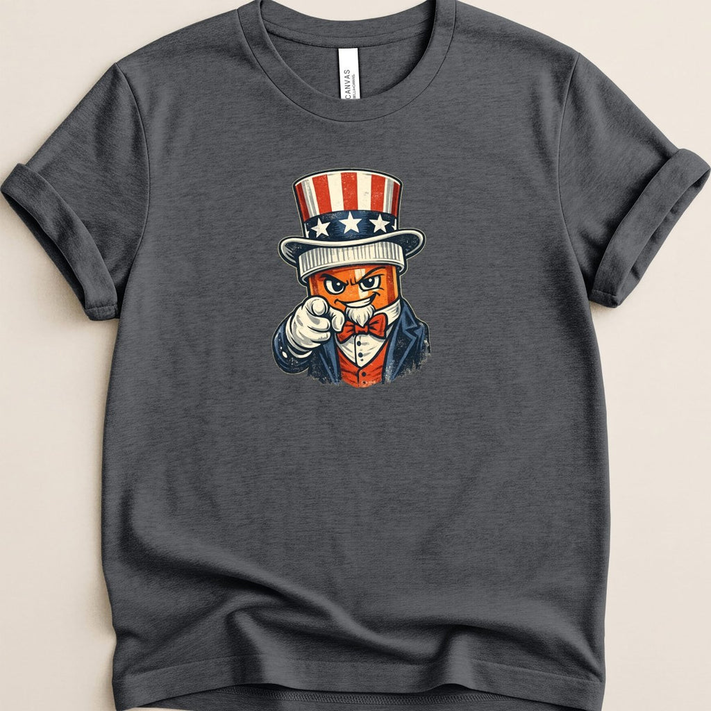 Uncle Sam Vial Tee - Adverse Reactions