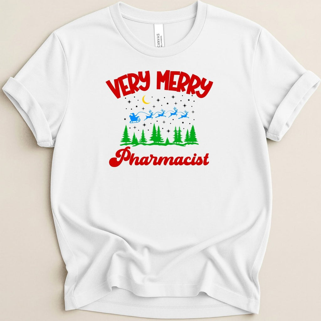 Very Merry Santa Pharmacist Tee - Adverse Reactions