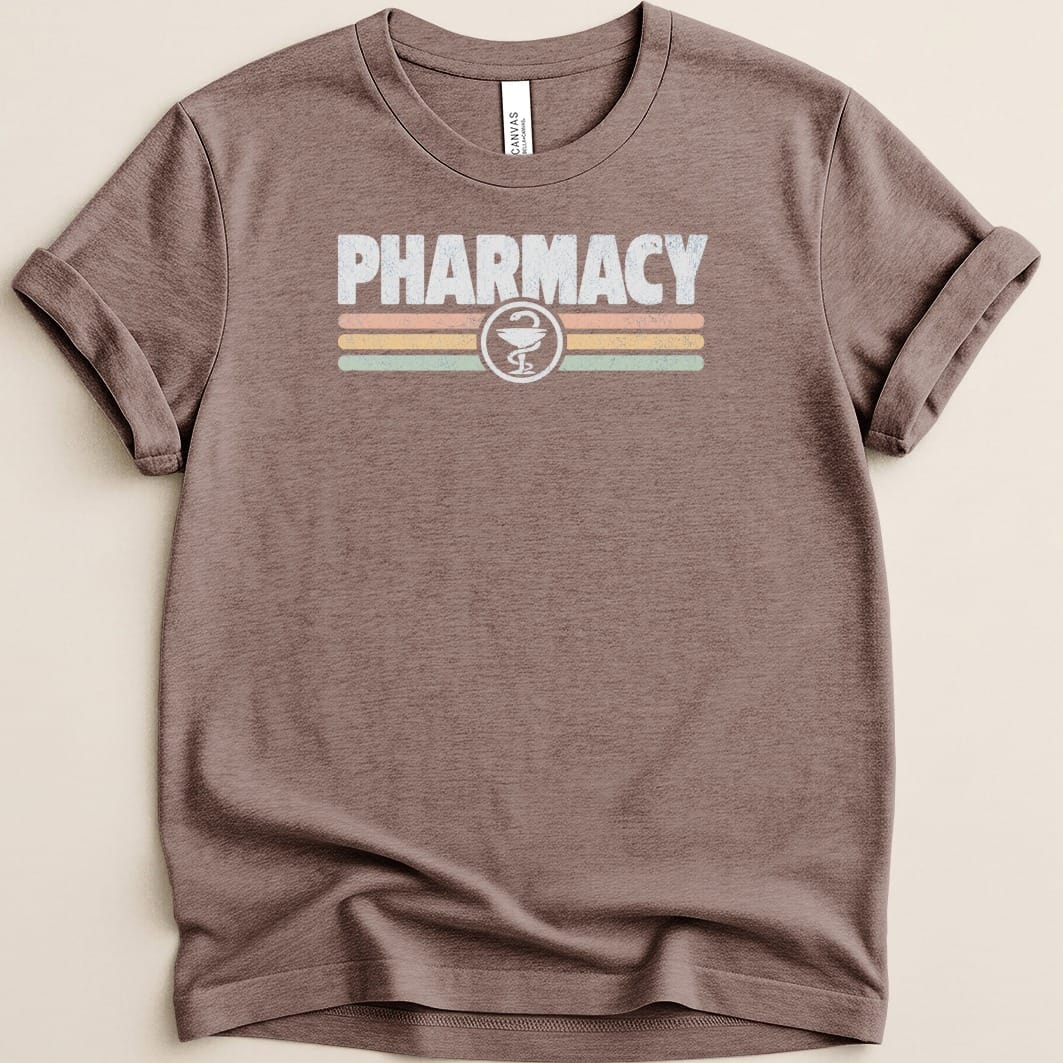 Vintage Style Pharmacy Tee - Adverse Reactions